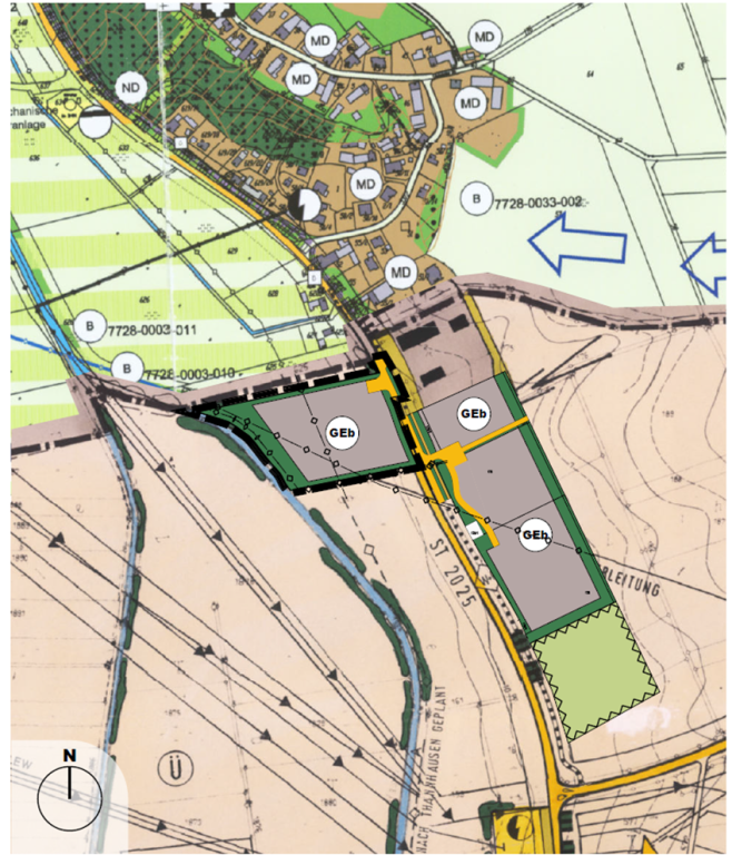 FNP Änderung - Gewerbegebiet Anger Nord – westlich der Staatsstraße 2025 - Bild